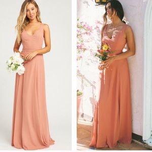 NWT Show me your MuMu Jenn Maxi dress medium